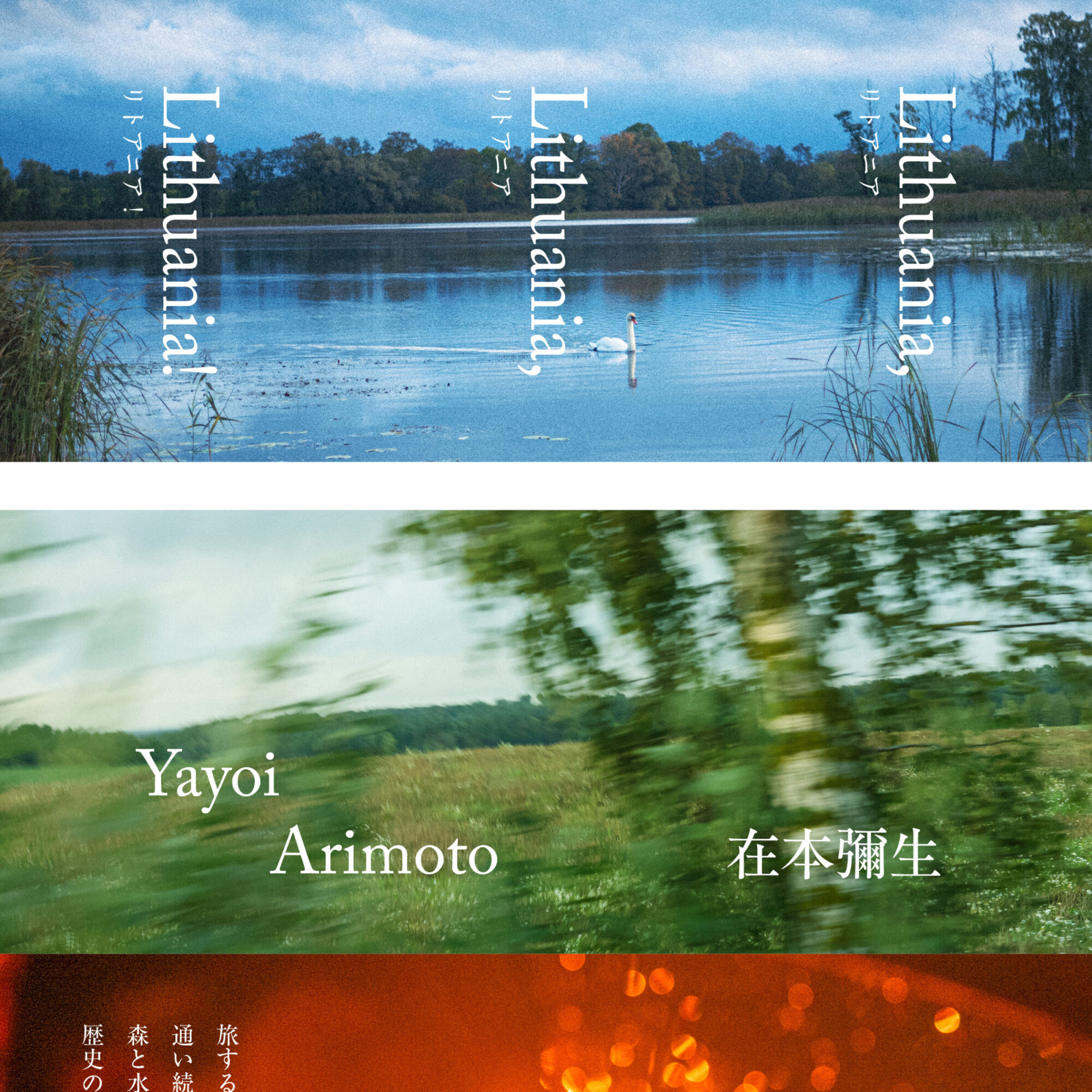 在本彌生『Lithuania,Lithuania,Lithuania!』刊行記念展